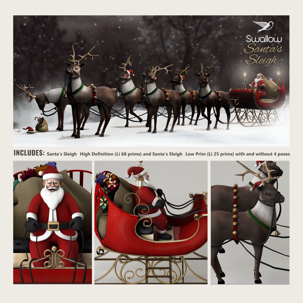 Swallow – Santa’s Sleigh